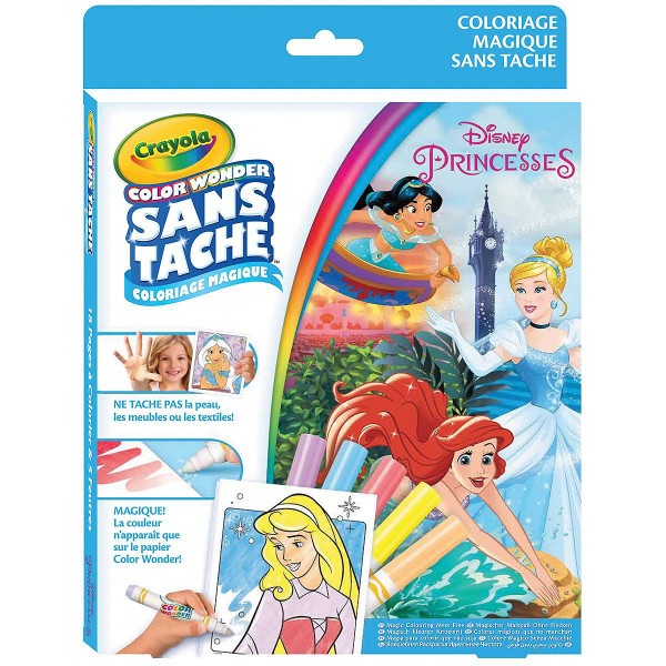 Coloriages Color Wonder : Princesses Disney - Crayola-12785.5100