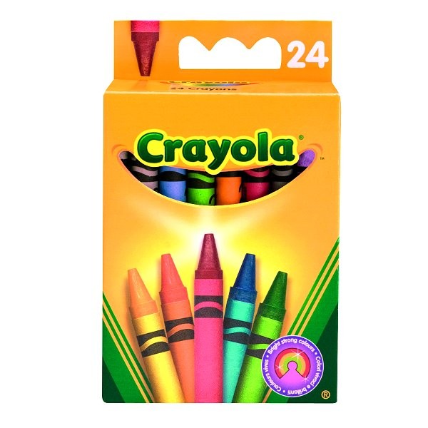 Crayons Boîte de 24 crayons doux à la cire - Crayola-02.0024
