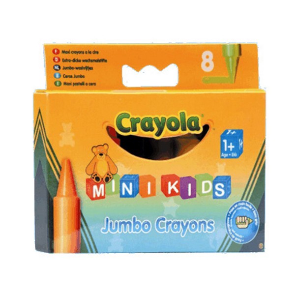 Crayons Boîte de 8 maxi crayons en cire - Crayola-02.0080R