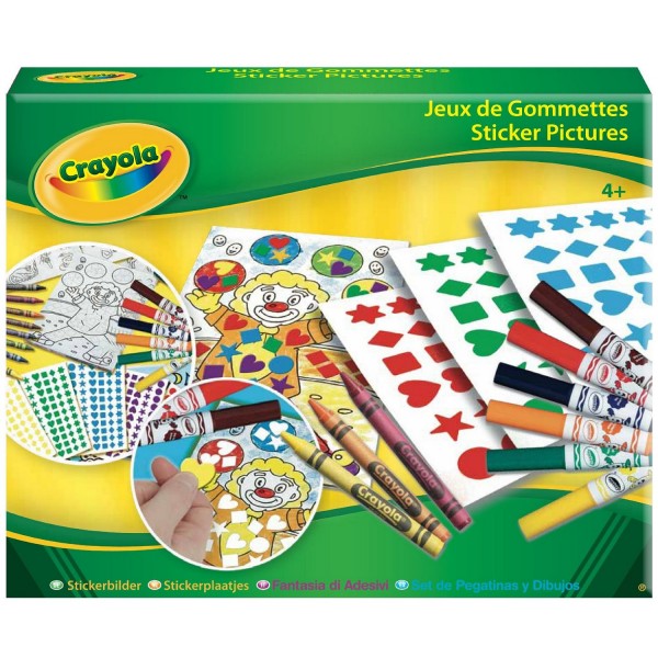 Jeux de gommettes - Crayola-5431