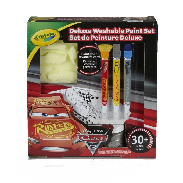 Kit de Peinture Deluxe Cars 3 - Crayola-54-0159-E-000