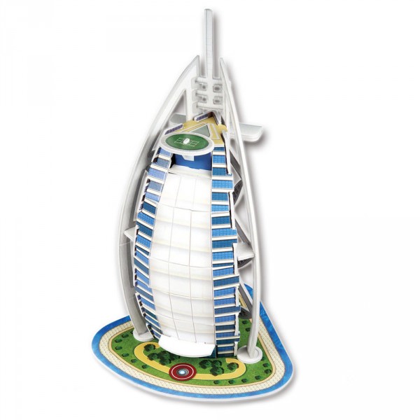 Puzzle 3D 17 pièces : Burj Al Arab, Dubaï - Cubic-77702
