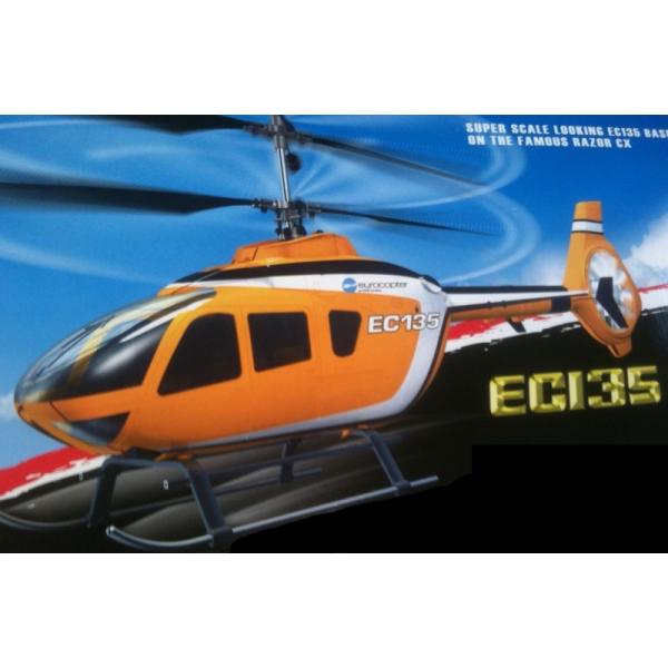 EC135 CX Orange BI-ROTOR 2.4GHZ RTF - CUK-1-EC135-O