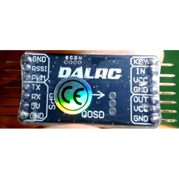 DALRC QOSD Module d'assemblage OSD complet, Support RC - DAL-OSD-GPC