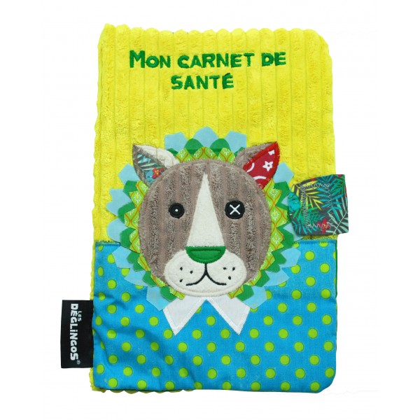 Protège carnet de santé Déglingos : Jélékros le lion - Deglingos-31519