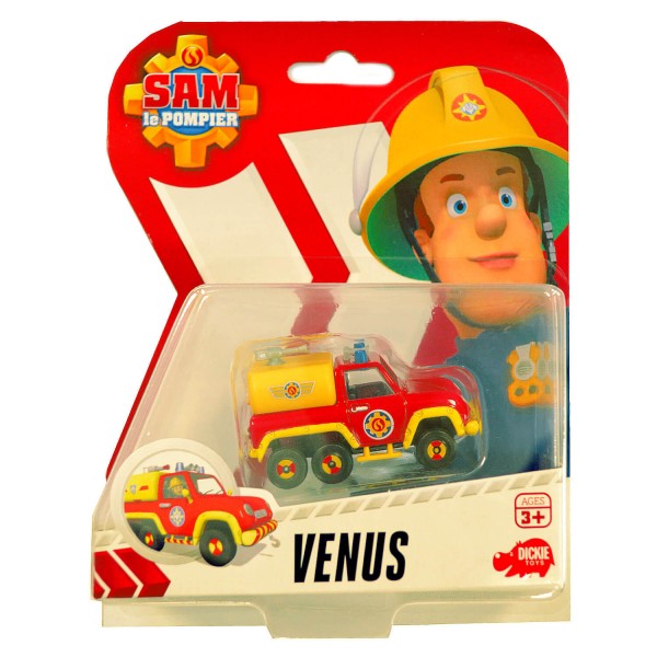 Véhicule de secours Sam le Pompier : Camionnette Venus - Dickie-203091000002-Venus