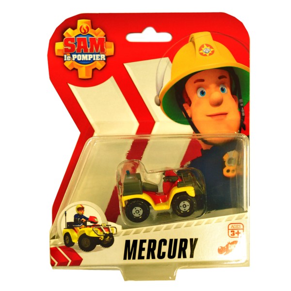 Véhicule de secours Sam le Pompier : Quad Mercury - Dickie-203091000002-Mercury