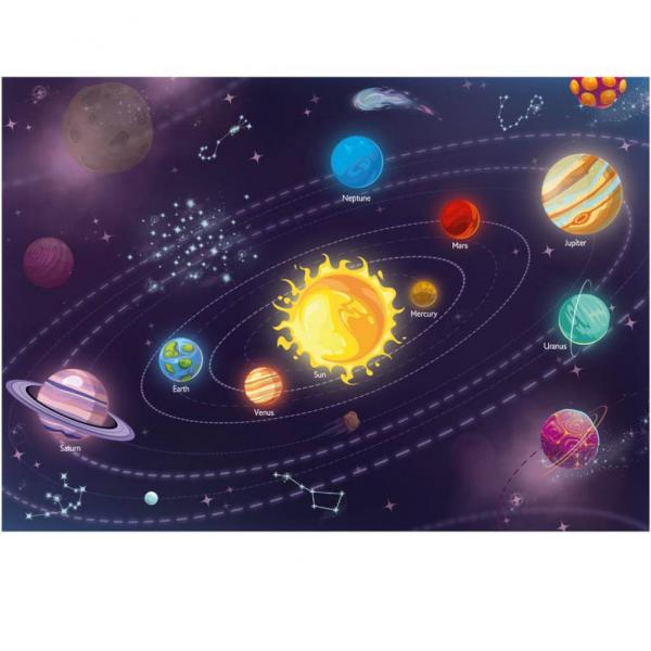 children solar system 300 xl puzzle new - Dino-472228