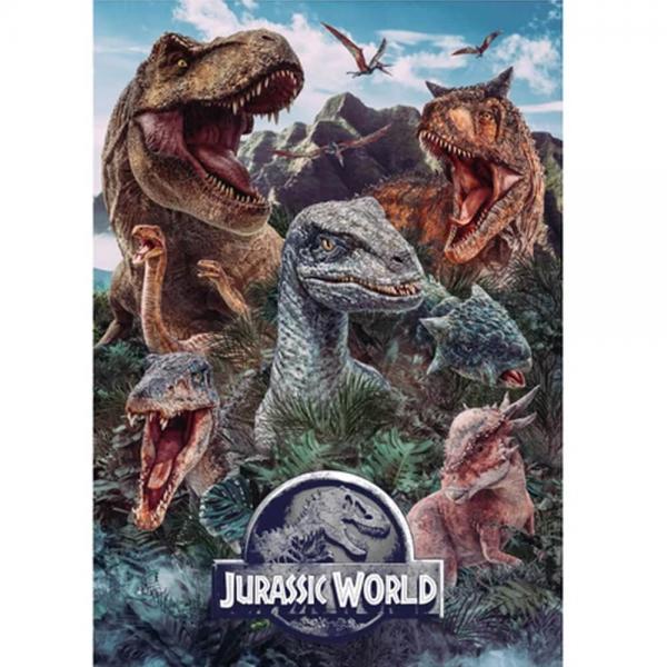 Puzzle 500 pièces : Jurassic World - Dino-502697