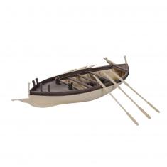 Maquette bateau bois : Jábega del Mediterraneo, barque méditerranéenne