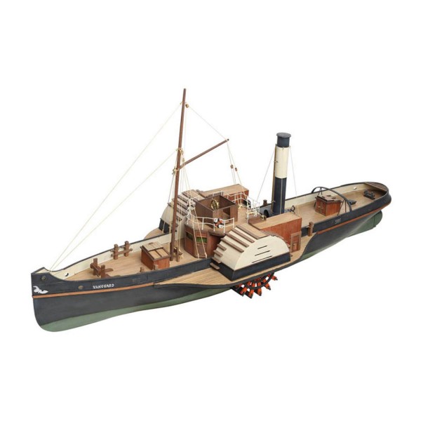 Maquette bateau en bois : Remorqueur à vapeur Vanguard - Disarmodel-20151