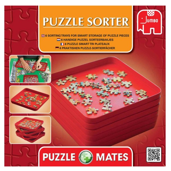 6 boîte de tri : Puzzle Sorters - Diset-17953
