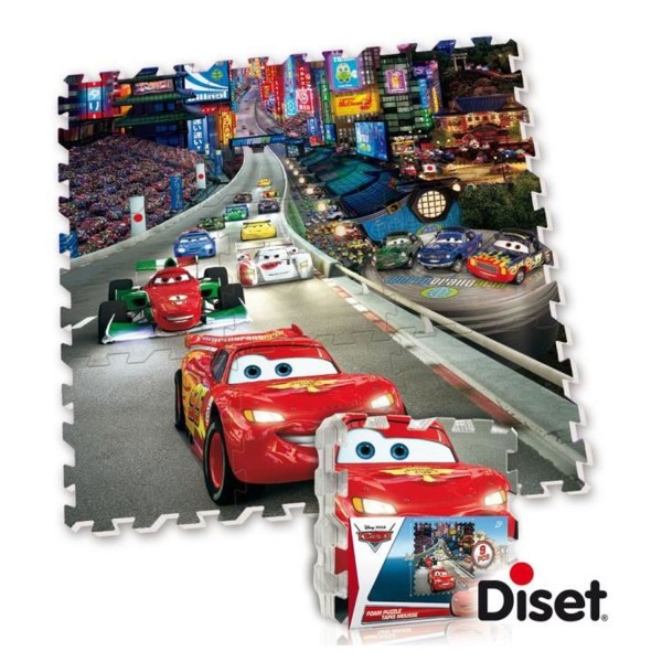 Dalle en mousse : Tapis Cars - Diset-46842