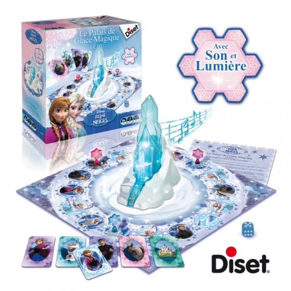 Le jeu du palais de glace magique La Reine des Neiges (Frozen) - Diset-46585