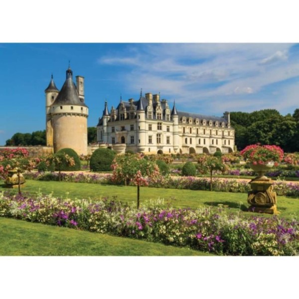 Puzzle 1000 pièces : Château de la Loire, France - Diset-18555