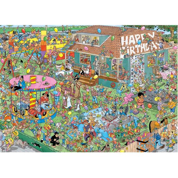 1000 piece puzzle: Birthday party - Diset-20035