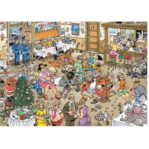 Puzzle 500 pièces : Célébration du nouvel an - Diset-20034