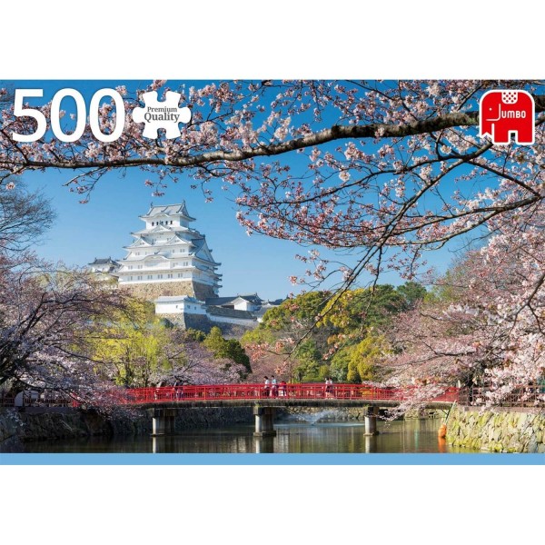 Puzzle 500 pièces : Château Himeji, Japon - Diset-18805