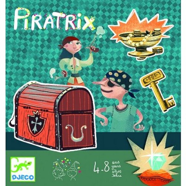 Chasse aux trésors Piratix - Djeco-DJ02065
