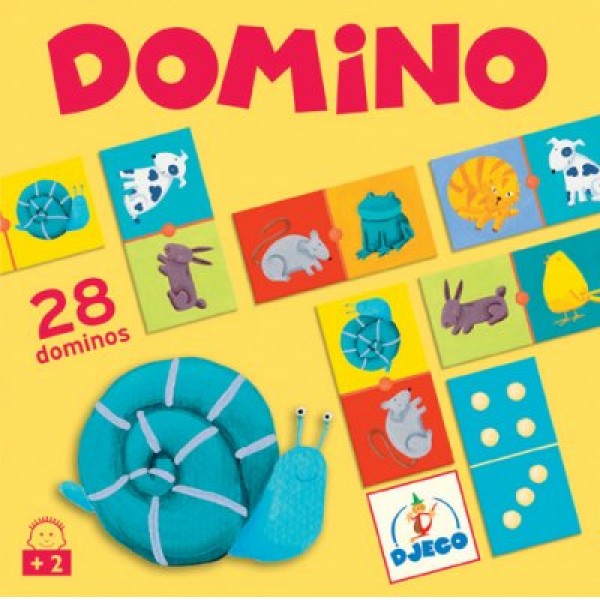 Domino : Animaux couleurs - Djeco-DJ08111