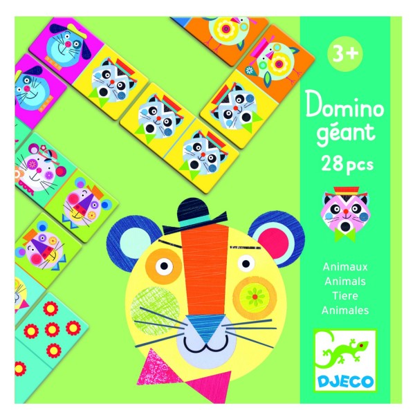 Domino géant Animaux - Djeco-DJ08104