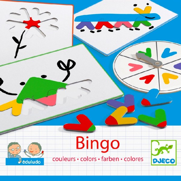 Eduludo Bingo couleurs - Djeco-08316