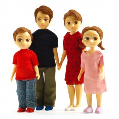 Famille pour maisons de poupées Petit Home : Thomas et Marion