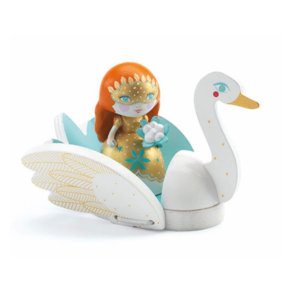 Figurine Arty Toys : Les princesses : Barbara & Ze Swan - Djeco-06764
