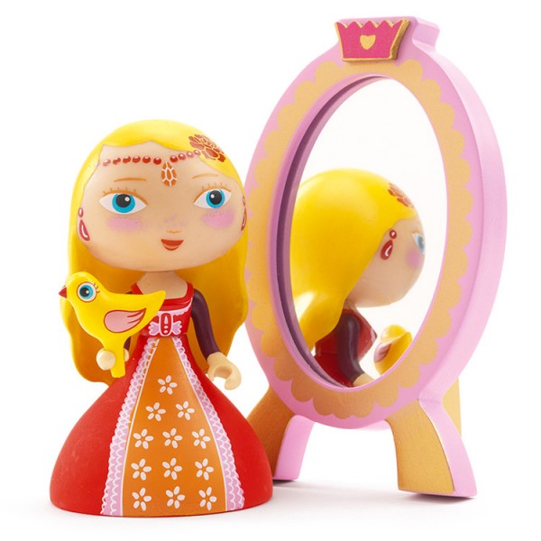 Figurine Arty Toys : Les princesses : Nina & Ze mirror - Djeco-DJ06761