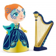 Figurine Arty Toys : Elisa et Ze harpe