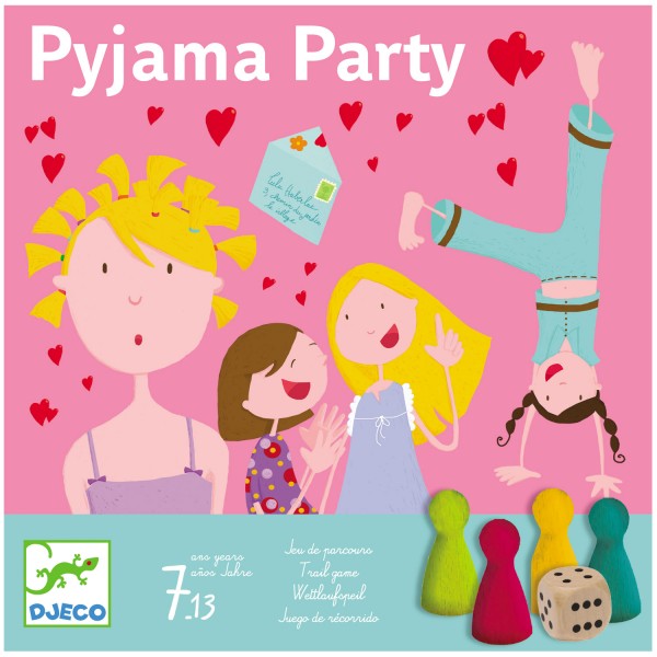 Jeu de parcours : Pyjama party - Djeco-DJ08448