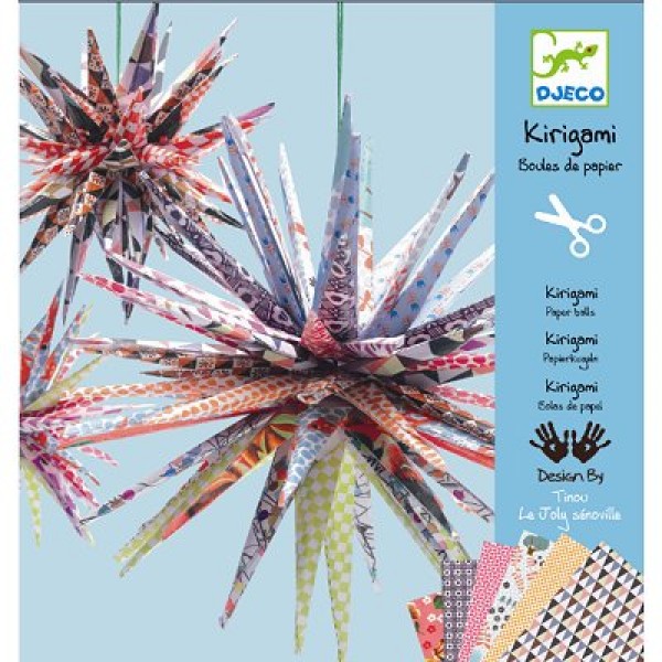 Kirigami Boules de papier - Djeco-DJ08765