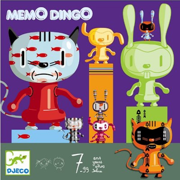 Mémo dingo - Djeco-DJ08483OLD
