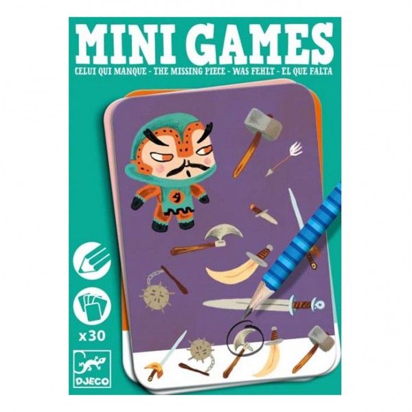 Mini games : Celui qui manque de Clément - Djeco-05301