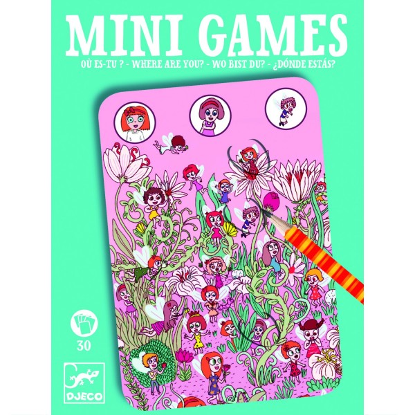Mini games : Où est Rose ? - Djeco-05330