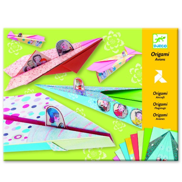 Origami avions les coucous coquets - Djeco-DJ08769