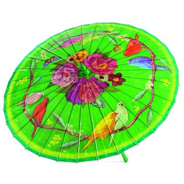 Parapluie Ombrelle : L'envol des pivoines - Djeco-DD04801