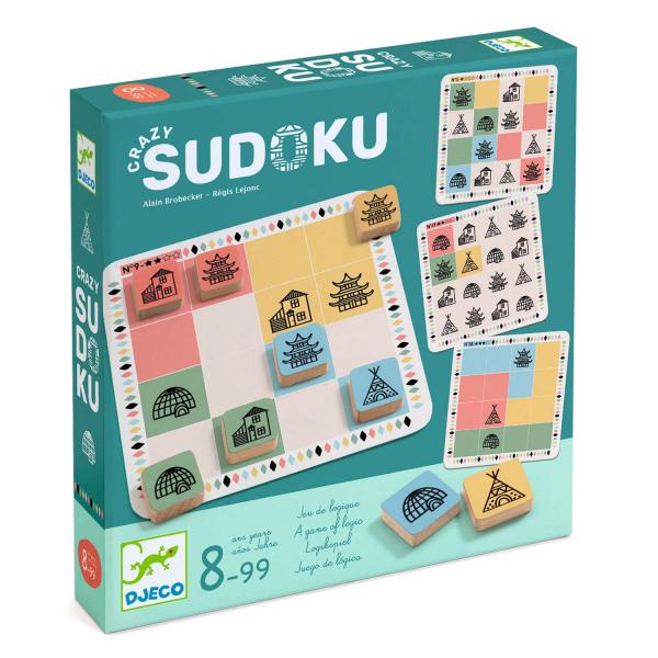 Jeu de logique : Crazy Sudoku - Djeco-DJ08488
