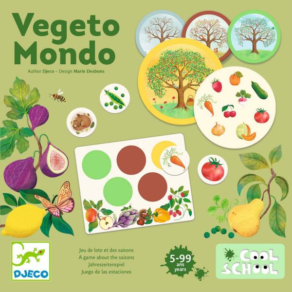 Jeu de lotos des saisons : Vegeto Mondo  - Djeco-DJ00809