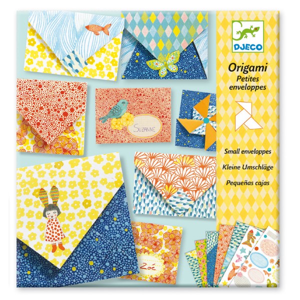Set créatif : Petites enveloppes origami - Djeco-DJ08778