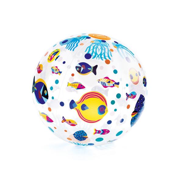 Ballon gonflable : Fishes ball - Djeco-DJ00170