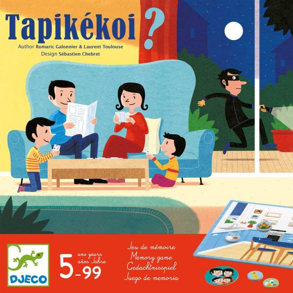 Jeu de mémoire : Tapikékoi - Djeco-DJ08542