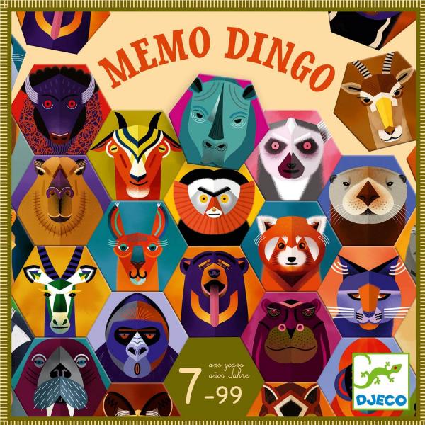 Jeu de mémoire : Memo Dingo - Djeco-DJ08538