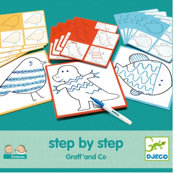 Step by step Graff' and Co - Djeco-DJ08324