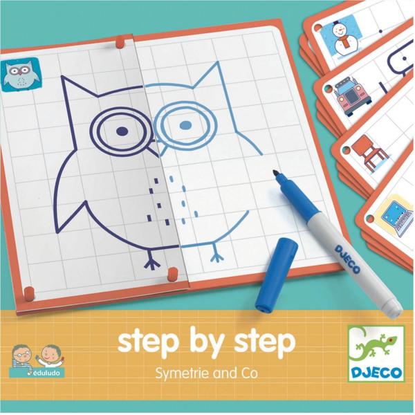 Step by step Symetrie and Co - Djeco-DJ08325