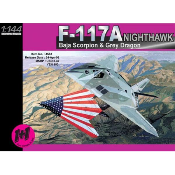 F-117A Nighthawk Dragon 1/144 - T2M-D4583