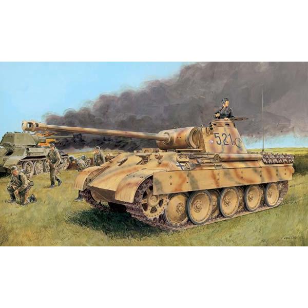 Panther Ausf.D Début de Prod. Dragon 1/72 - T2M-D7494