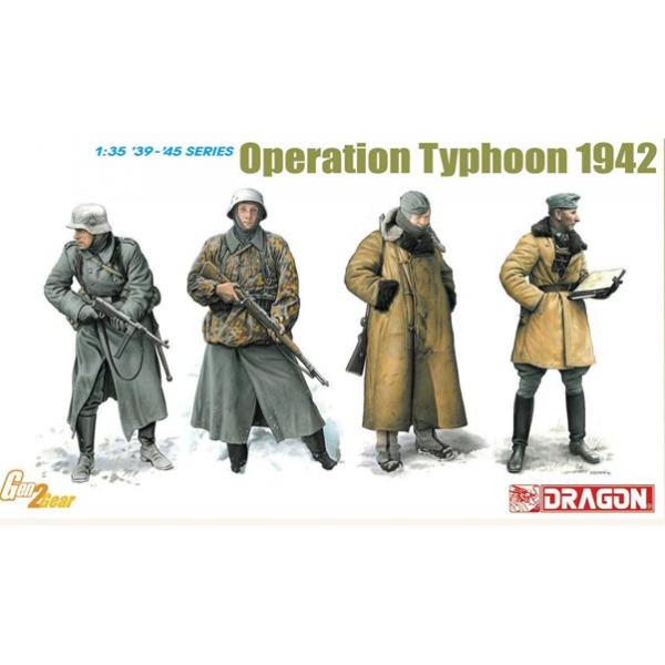 Soldats Allds Opération Typhon Dragon 1/35 - T2M-D6735