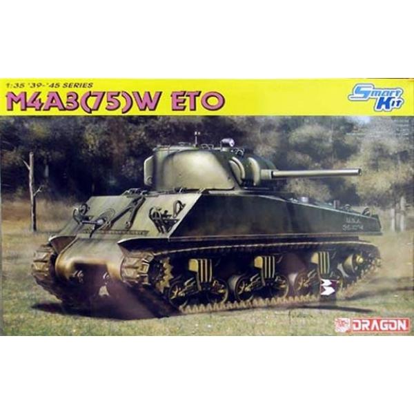 M4A3 75(W) Sherman ETO Dragon 1/35 - T2M-D6698