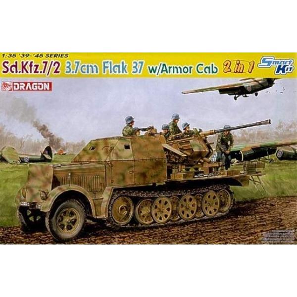 Sd.Kfz.7/2 3.7cm FlaK 37 Dragon 1/35 - T2M-D6542